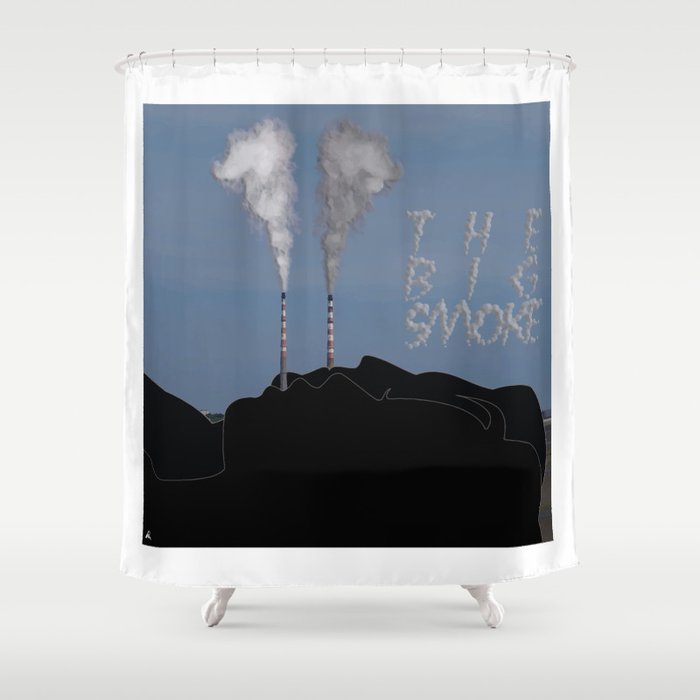 The Big Smoke - Dublin Shower Curtain
