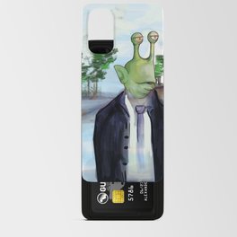 More than a Green Man Android Card Case