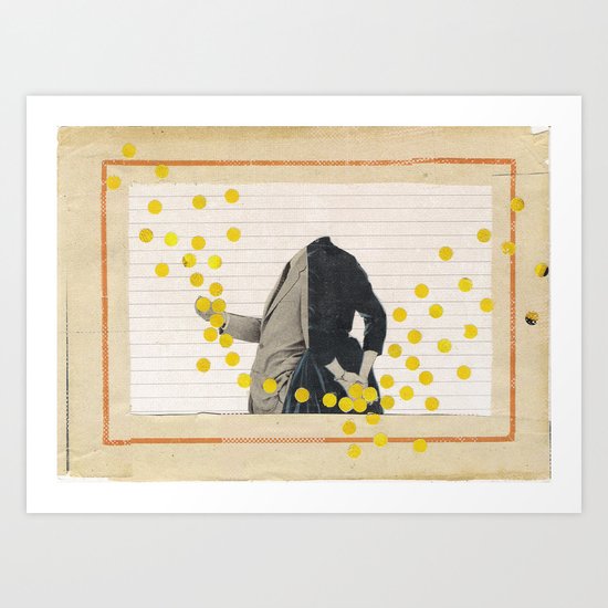 Love and Lupinus Art Print
