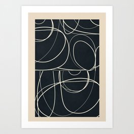 Abstract Line 20 Art Print