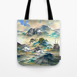 Mountain Landscape Tote Bag