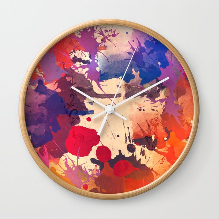 Beauty Was Her Name Wall Clock