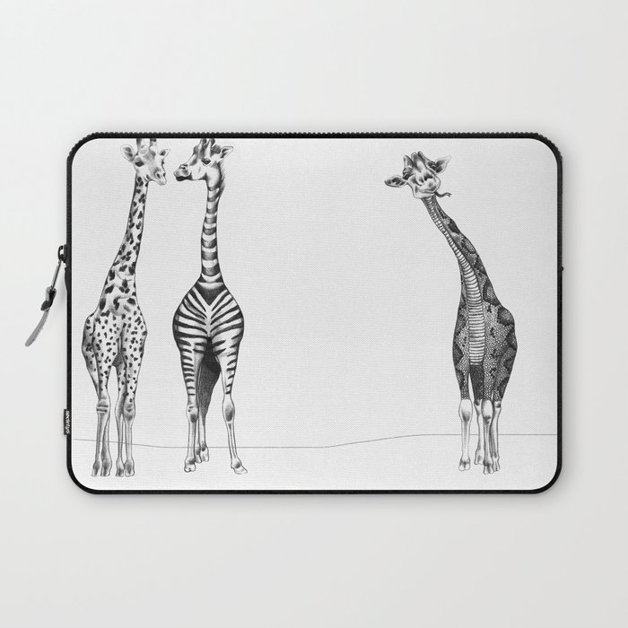 Funny Giraffes Laptop Sleeve
