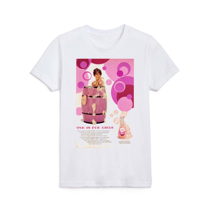 Pink Is For Girls Kids T Shirt