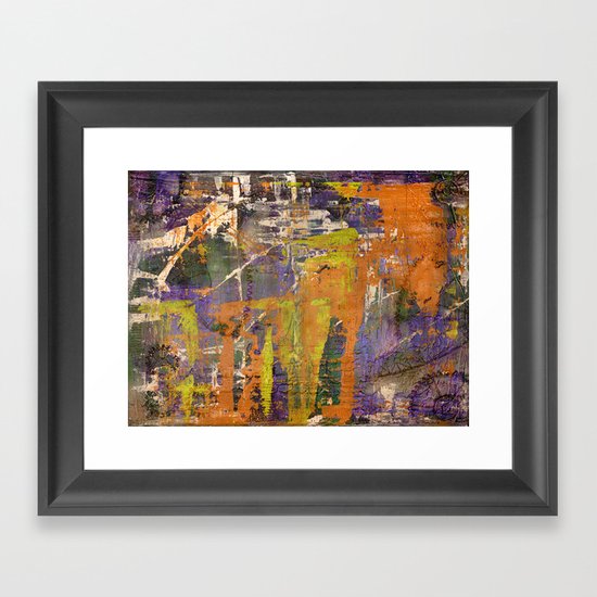 Chaos theory Framed Art Print
