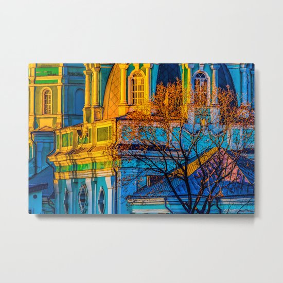 Burning Bush Metal Print