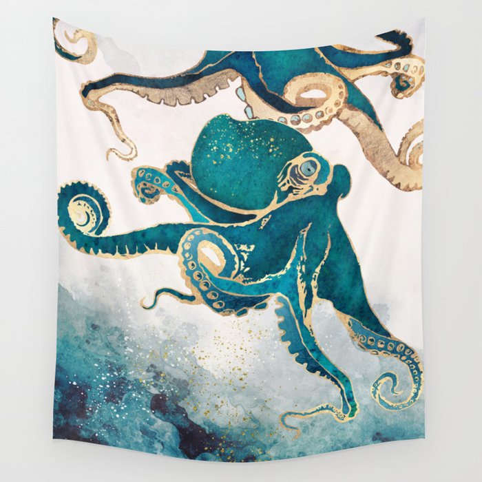 Underwater Dream V Wall Tapestry