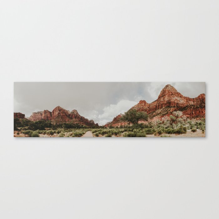 Zion National Park USA | Red Rocks | Fine Art Travel Photography Canvas Print