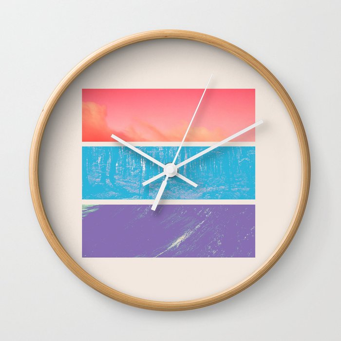 Colour Wall Clock
