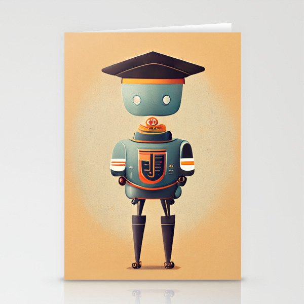 Graduate Bot Stationery Cards