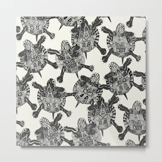 turtle party Metal Print