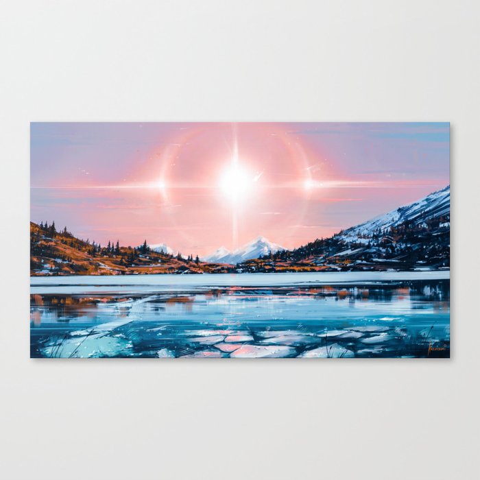 Solar Canvas Print