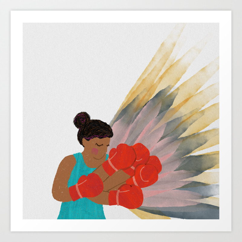 Rage Art Print By Safwat Society6