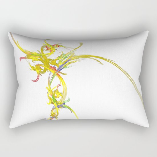 Spiritual Flower Rectangular Pillow