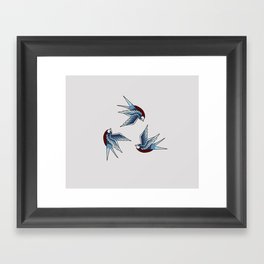 covered Framed Art Print