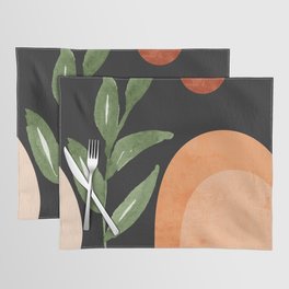Modern Abstract Shapes 2 Placemat