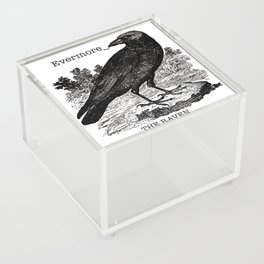 Evermore Edgar Allan Poe Raven Acrylic Box