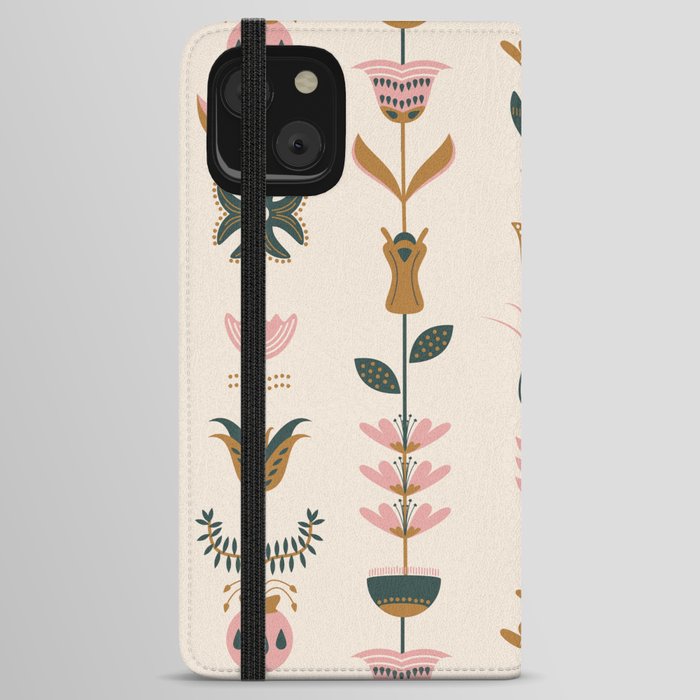 Flower Garden (Highland) iPhone Wallet Case