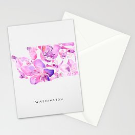 Washington State Rhododendron Stationery Card