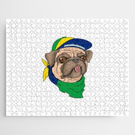 Pug Brazil Jigsaw Puzzle