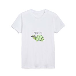 Shell Yeah - Funny Turtle Kids T Shirt
