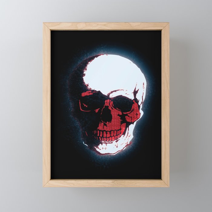 Skull Framed Mini Art Print