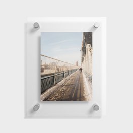 Manhattan Bridge Floating Acrylic Print