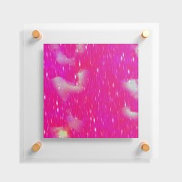 Bright Pink Floating Acrylic Print
