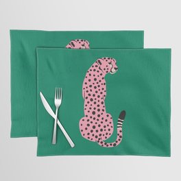 The Stare: Pink Cheetah Edition Placemat