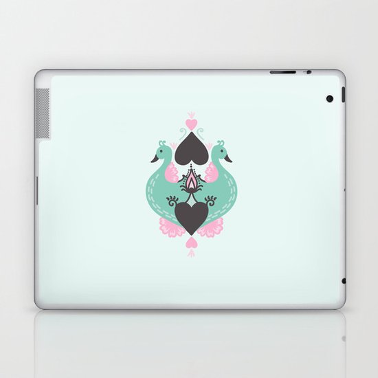 Pretty Peacocks Laptop & iPad Skin