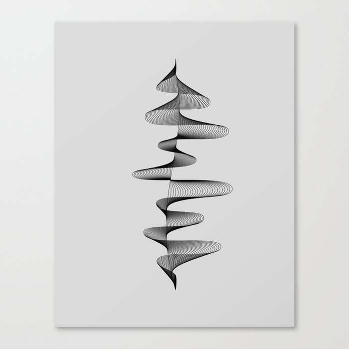 Abstract 80s Soundwave Art Music Audio Black And White Musical
