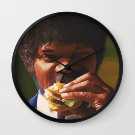 Tasty Burger Wall Clock