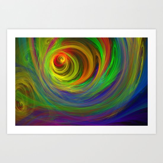 Madman's Sunrise Art Print