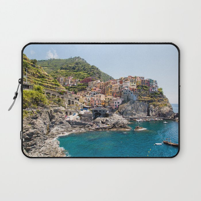 Manarola is one of the most beautiful islands of Cinque Terre Laptop Sleeve
