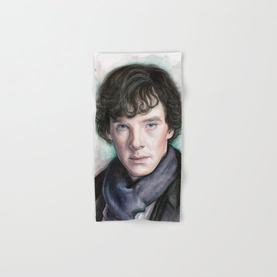 Sherlock Holmes Sherlocked Benedict Cumberbatch Hand & Bath Towel