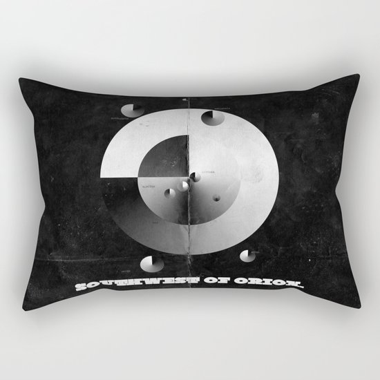 Southwest of Orion Rectangular Pillow