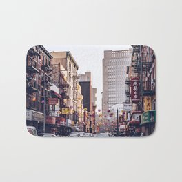 New York City | Chinatown in NYC | Travel Photography Bath Mat