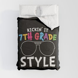 Kickin' It 7th Grade Style Comforter
