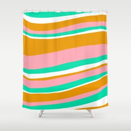 malibu, 1980 Shower Curtain