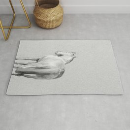horse back view  Rug