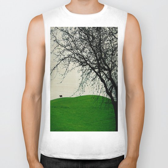 The Black Cow Biker Tank