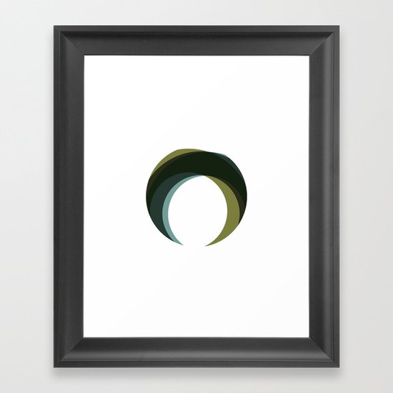#251 Palantír – Geometry Daily Framed Art Print
