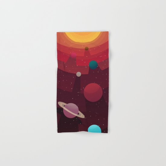 Solar System Hand & Bath Towel