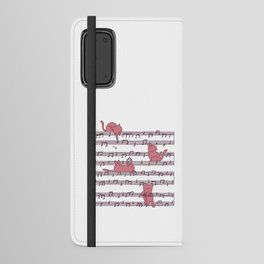 Music Sheet Cats Android Wallet Case