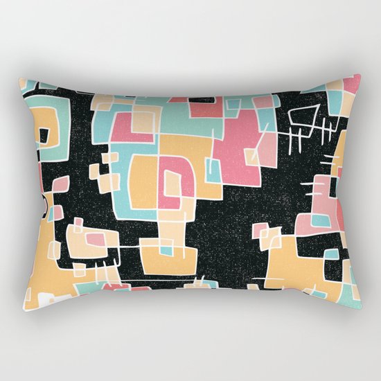 ABSTRACT 2 Rectangular Pillow