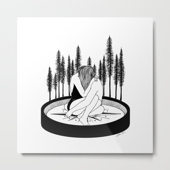Lost Stars Metal Print