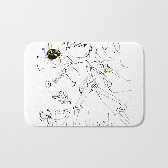 jump ! Bath Mat