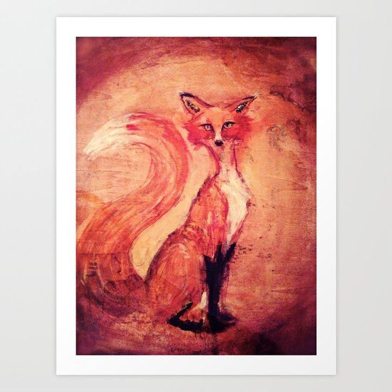 Fox Art Print