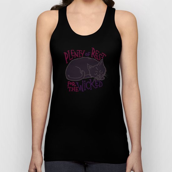 Rest for the Wicked Unisex Tank Top
