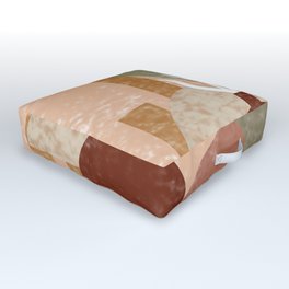Minimal Terracotta Outdoor Floor Cushion